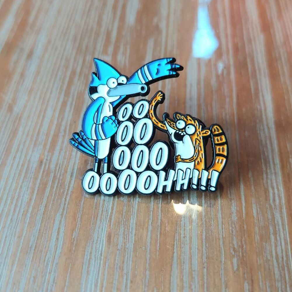 Regular Show Pin Mordecai and Rigby